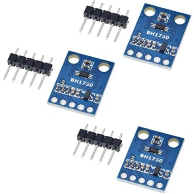 Immagine di ICQUANZX 3Pcs GY 302 BH1750FVI Modulo sensore rilevatore di intensità Luce Digitale 3V 5V Power for AVR Arduino