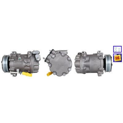 Immagine di LUCAS ACP01272 Compressore Aria Condizionata PAG 46 YF R134a, R1234yf con guarnizioni CITROËN: Jumper II Bus, Van