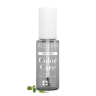 Immagine di PODERM MICOSI delle unghie Smalto colorato TEA TREE Prevenzione E TRATTAMENTO gialle/danneggiate dalla COLORE Mani/Piedi Swiss Made