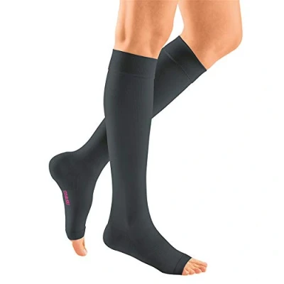 Immagine di mediven plus CCL1 AD, calze a compressione, normali, senza punta del piede, VII, cashmere