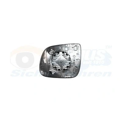 Immagine di VAN WEZEL 0380838 Vetro Specchio Retrovisore Dx AUDI: Q5, Q7