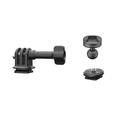 Immagine di PGYTECH Set di sgancio rapido con testa sferica per telecamera d&#039;azione CapLock compatibile OSMO Action 4/3, GoPro Hero 12/11/10, telecamere e smartphone