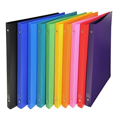 Immagine di RACCOGLITORE PP OPACO A4 4 ANELLI Ø15MM COLORI ASS.