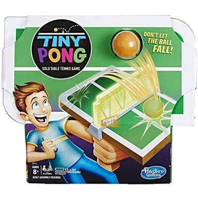 Immagine di Preschool Games TINY pong Solo Ping Bambini Elettronico Palmare Gioco Età 8 e in su