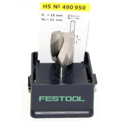 Immagine di Festool Frese elicoidale per scanalature HS Spi S8 D18/25