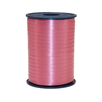 Immagine di C.E. PATTBERG nastro colore rosa selvatica, rotolo regalo, lungh. 500 m, largh. 5 mm, per decorare, abbellire pacchetti di Natale e pacchi regalo in ogni occasione