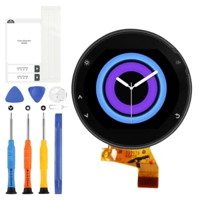 Immagine di ARSSLY LCD Schermo per Garmin Forerunner 735 XT 735XT Watch Display Smartwatch Digitazer Touch Screen Sostituzione Assemblea Vetro con Strumenti (Grigio)