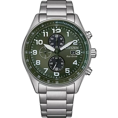 Immagine di Citizen Orologio Cronografo Eco Drive Uomini con Cinturino in Acciaio Inossidabile CA0770 72X