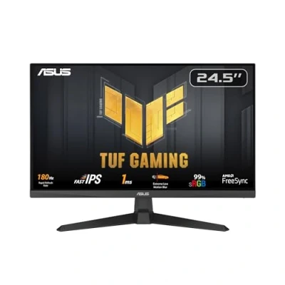 Immagine di Asus TUF GAMING VG259Q3A Monitor da gioco ERP E (A G) 62.5 cm (24.6 pollici) 1920 x 1080 Pixel 16:9 1 ms DisplayPort, HDMI ™, Cuffie (jack 3,5 mm) IPS LED