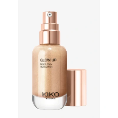 Immagine di KIKO Milano Glow Up Face And Body Highlighter 01 Illuminante Liquido No Transfer Dal Finish Metallico