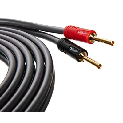 Immagine di QED XT40i Coppia di cavi da 3 m per diffusori riferimento con tecnologia X Tube, terminati connettori a banana Airloc (3 m, terminati)
