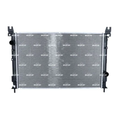 Immagine di NRF 56524 Radiatore motore Alluminio 700 42 25 Alette di raffreddamento saldate