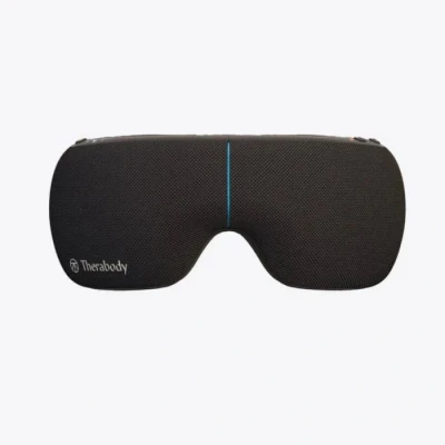 Immagine di Therabody SmartGoggles 2.0 Masque Oculaire Chauffant, de Sommeil Occultant &amp; Massage des Tempes pour Relaxation Personnalisée et Soulagement Maux Tête