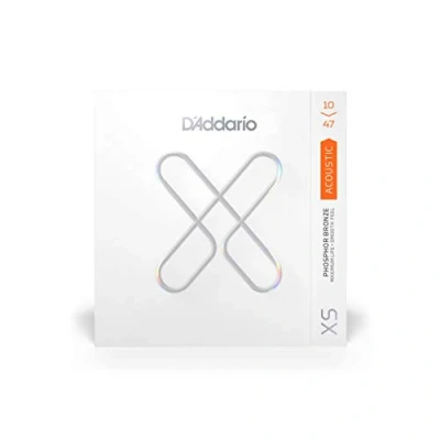 Immagine di D&#039;Addario XSAPB1047 Corde Chitarra Acustica in fosforo bronzo, scalatura extra leggera, 10 47