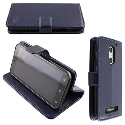 Immagine di caseroxx Custodia per Emporia Smart 4, Bookstyle Case protettiva book cover smartphone in colore azzurro
