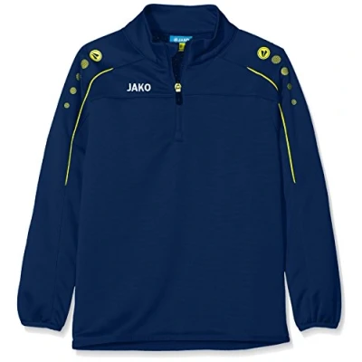 Immagine di Jako Classico, Ziptop Unisex Child, Blu Notte, Taglia 164