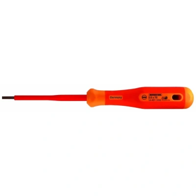Immagine di Bernstein Tools for Electronics Werkzeugfabrik VDE Cacciavite a taglio Larghezza della lama: 4 mm Lunghezza 100