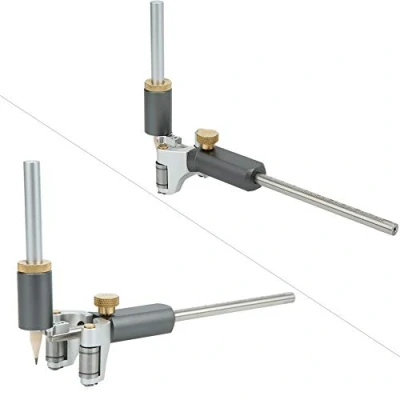Immagine di Fafeicy Indicatore Di Marcatura, Calibro Tracciamento del Legno 2 in 1 Marcatura Precisione Regolabile Strumento Multifunzione