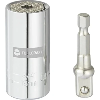 Immagine di TOOLCRAFT Inserto giravite a bussola 1/4 (6.3 mm), 3/4 TO 7273935