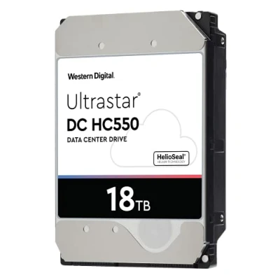 Immagine di WD Ultrastar DC HC550 18TB 3.5 HDD SAS 512E SE 7200RPM 0F38353