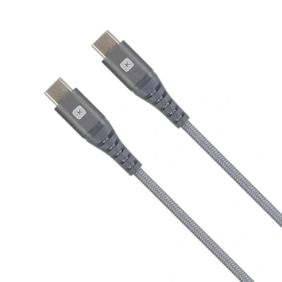 Immagine di Skross Cavo USB 2.0 Spina C®, C® 1.20 m Grigio Siderale tondo, Flessibile, Rivestimento polimerico SKCA0017C C120CN