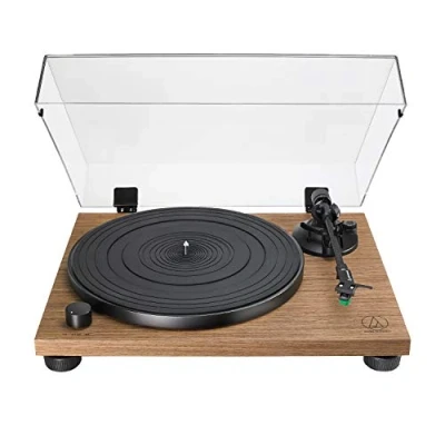 Immagine di Audio Technica AT LPW40WN Giradischi con trasmissione a cinghia completamente manuale