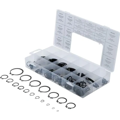Immagine di Bgs Technic Pro+ Confezione Da 300 Seeger Esterni Assortiti, Dimensioni: 3 A 32 Mm