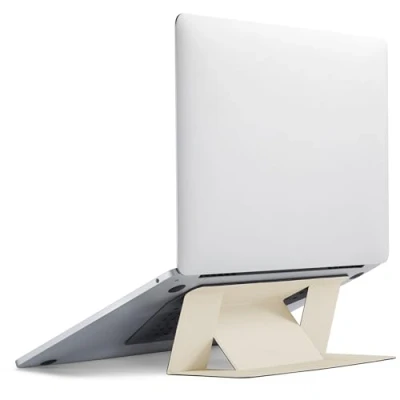 Immagine di MOFT supporto per laptop da scrivania, adesivo con 2 angoli di visione regolabili, pieghevole e portatile computer compatibile MacBook Air, Pro 11&quot; 16&quot;,