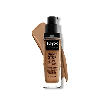 Immagine di Nyx Professional Makeup CAN ́T STOP WON 24H Foundation Fondotinta, Donna, Taglia: 30 ml, Neutral tan