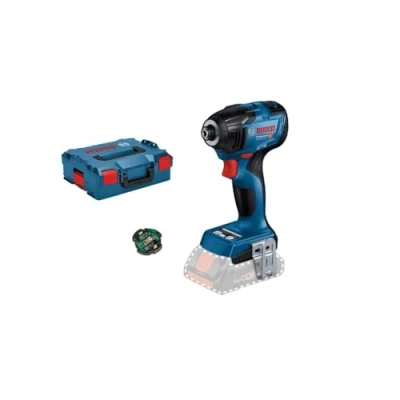 Immagine di Bosch Professional 18V System Avvitatore a Massa Battente Batt. Gdr 210 C (C. Serraggio: Nm, Coppia di Distacco 370 Senta Batterie e Caricabatterie, 1 Mod. Bluetooth, L Boxx)