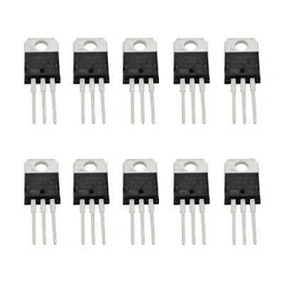 Immagine di 10PCS L7806CV L7806 1.5A 6V Regolatore di tensione a tre terminali TO 220 Transistor
