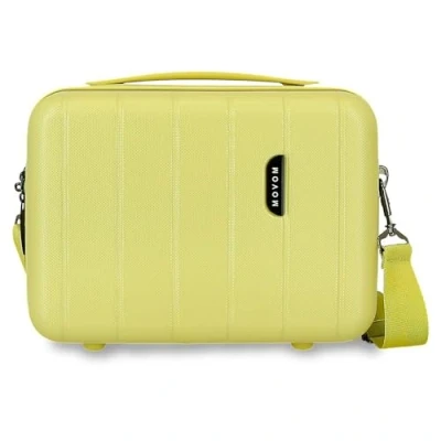 Immagine di Movom Joumma Bags Set di accessori in legno, 29 x 21 15 cm, rigido ABS 9,14 L 0,8 kg, giallo, Trousse