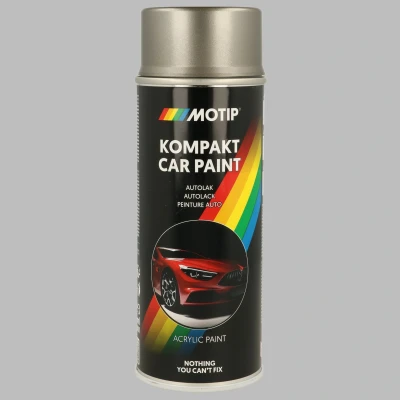 Immagine di MOTIP 51077 Veicolo Vernice combinata 400ml aerosol grigio Kompakt red glossy 12 ml