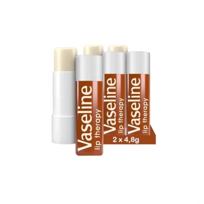 Immagine di Vaseline Lip Therapy Cocoa Butter Balsamo labbra colorato con burro di cacao e karité (Cocoa 2 x 4_8g)
