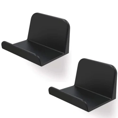 Immagine di sciuU Supporto da Parete per Controller/Cuffie, [Set di 2] Gancio Adesivo 3M, Accessori Universali Appendi Cuffie Gamepad Xbox One/Xbox Series S/Series X / PS5 PS4, Senza Viti, Nero