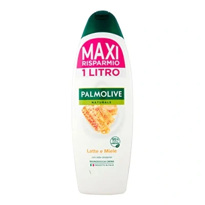 Immagine di Palmolive Bagnoschiuma Latte E Miele 1lt, 1000ml