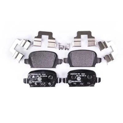 Immagine di HELLA 8DB 355 018 641 Kit pastiglie freno con segnalatore acustico usura bulloni pinza accessori OPEL: Corsa C Hatchback, Tigra Twintop