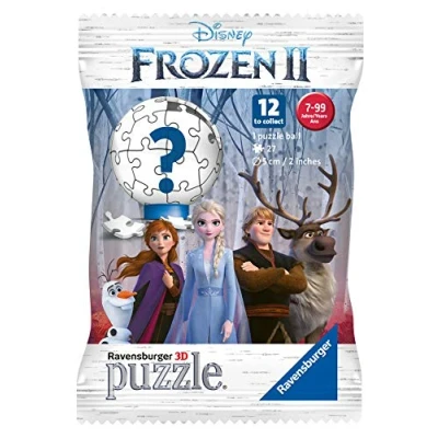 Immagine di Ravensburger Puzzle 3D 27 Pezzi blindpack Frozen 2 Disney Reine des Neiges Bambini, Multicolore, 4005556116829