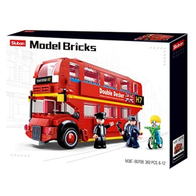Immagine di Sluban London Doppeldeckerbus M38 B0708 Bus, Colore Multi Colou, m
