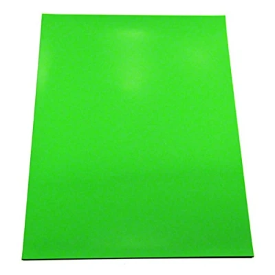 Immagine di MAGNET Expert Ltd Foglio magnetico flessibile, 297 x 210 0,85 mm, formato A4, per applicazioni artistiche, colore verde
