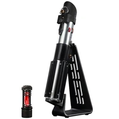 Immagine di Star Wars Hasbro The Black Series, Spada Laser Force FX Elite di Darth Vader con Luci LED Nuova Generazione Ed Effetti Sonori, Replica Collezionabile 1:1 per Roleplay E Cosplay, Multi, F3905