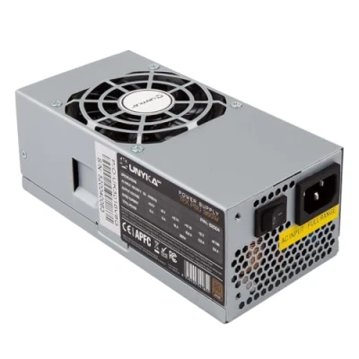 Immagine di Unykach TFX 80+BR 350W Argento Unità di, Alimentatore (350W, 100 240, 47 63, 9,9W, 156W, 15W)