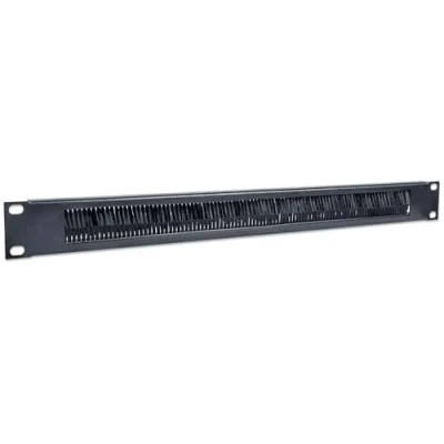 Immagine di Intellinet 712767 19 pollici Pannello passacavi per armadio rack 1 U Nero