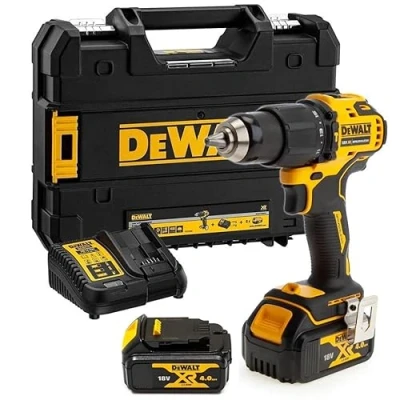 Immagine di DEWALT DCD709M2T TRAPANO AVVITATORE CON PERCUSSIONE 26 NM COMPATTO 18V XR 4,0 AH 340 W
