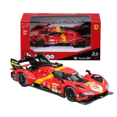 Immagine di Bburago 1/43 Racing Ferrari 499P Veicolo in metallo su scala