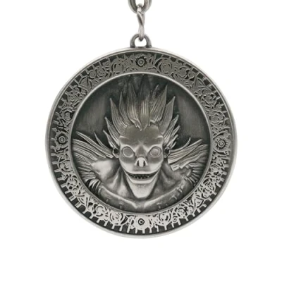 Immagine di ABYSTYLE DEATH NOTE Portachiavi 3D Medaglia, argento, Dimensions : H. 4,4 cm x L. 4,5