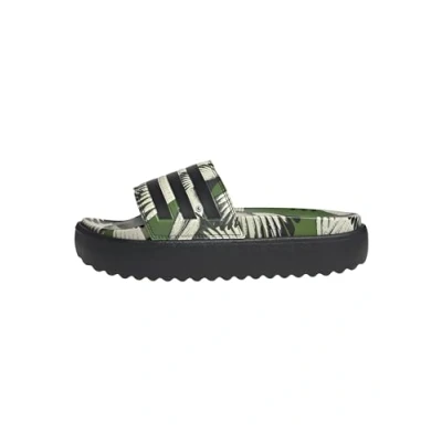Immagine di adidas Adilette Platform Slides, Diapositive Donna, Crew Green/Core Black/Core Black, 39 EU