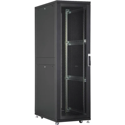 Immagine di Digitus DN 19 SRV 42U B 1 Armadio rack per server (L x A P) 600 1970 1000 mm 42 U Nero (RAL 9005)
