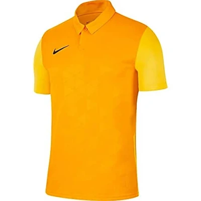 Immagine di Nike Maglietta Unisex per Bambini Trophy IV Jersey SS, Bambini, Maglietta, BV6749 302, Verde Pino, grega, Bianco., 8 10 Anni