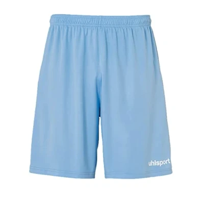 Immagine di uhlsport Pantaloncini da Bambino Center Basic, Senza Slip Interno, Bambini, 100334219, skyblau/Weiß, 140